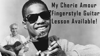 My Cherie Amour, Stevie Wonder, Fingerstyle Guitar, Jake Reichbart, lesson available chords