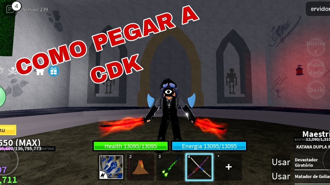 COMO PEGAR A CDK(CURSED DUAL KATANA)NO BLOX FRUITS! - YouTube
