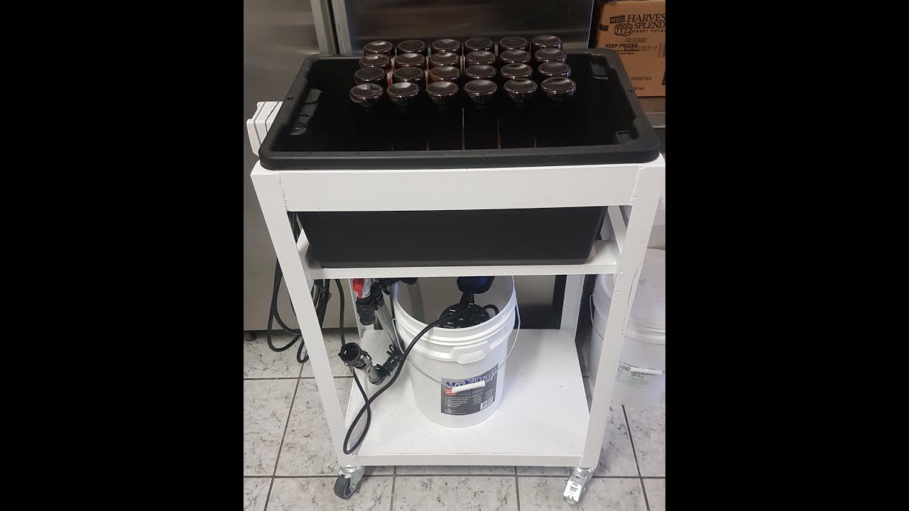Home Built Homebrew Bottle washer