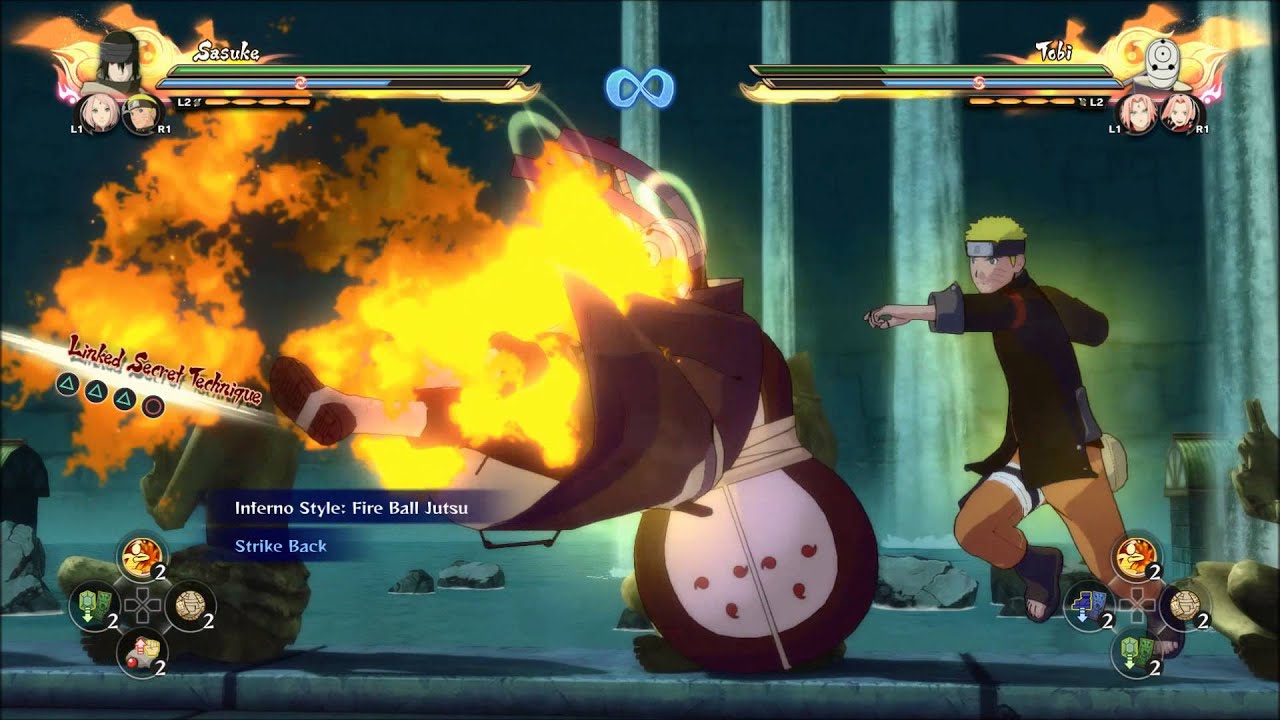 Naruto Ultimate Ninja Storm 4 Team 7 "The Last" Combo Video YouTube