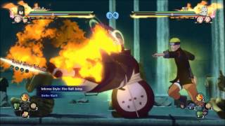 Naruto Ultimate Ninja Storm 4 - Team 7 "The Last" Combo Video