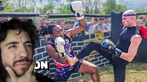 Real life UFC Created Character! Cartier00J Reacts to STREETBEEFS | WINGED C vs CRAZY LEGS