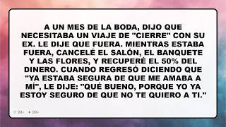 Ella Dijo “Antes de casarnos, necesito viajar con mi ex para ver si todavía sentimos algo...