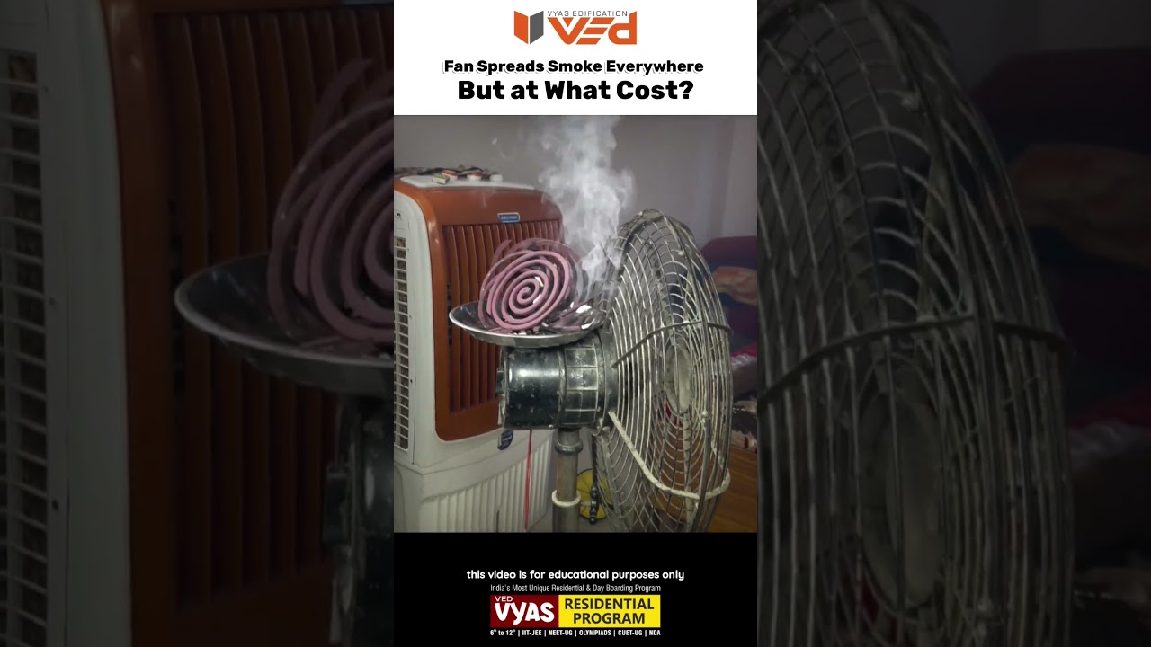 Fan Spreads Smoke Everywhere | The Hidden Physics & Risk! 