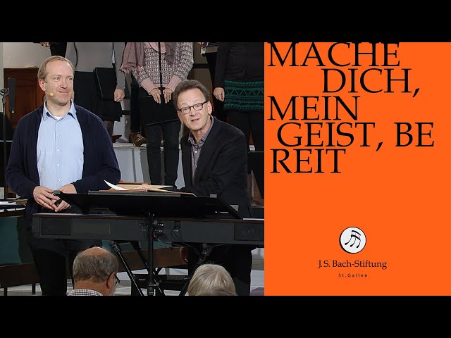 Bach-Stiftung workshop