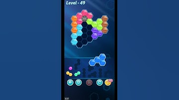 BLOCK HEXA PUZZLE LEVEL 49 ANSWERS MASTER LEVEL PACK