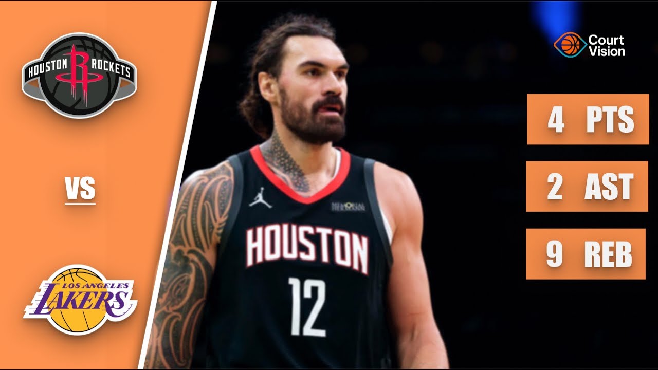 Steven Adams - 4 Points, 9 Rebounds, 2 Assists vs Lakers - 2025-26 Regular Season