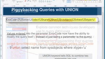 Web Apps and SQL Injection - Ethical Hacking Preview  (2 of 4)