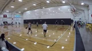 2016 Show me smash pickleball tournament MD (bronze medal match) Paul C./Jeff L. Vs. Tyle N./Ben B.