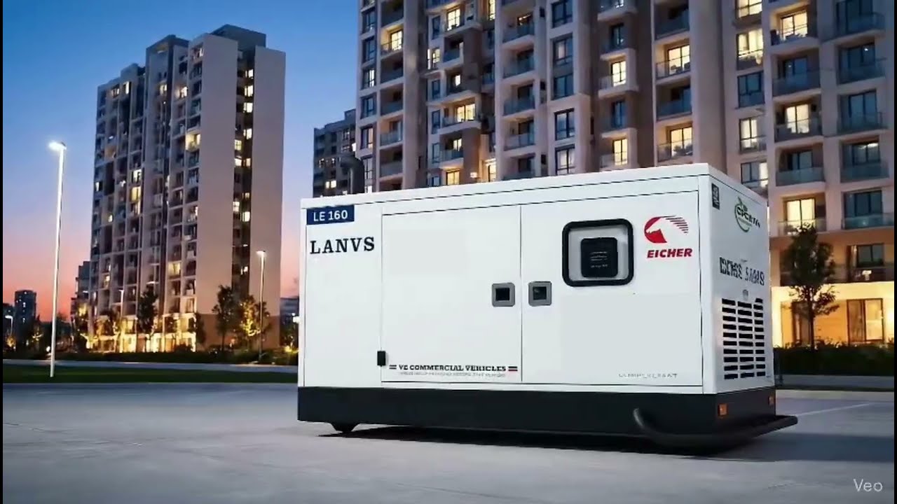 🔌 Smart Apartments Run on Smart Power—Powered by LANVS DIESEL GENERATOR