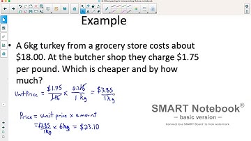 Foundations of Math 11: 8.1 Comparing & Interpreting Rates