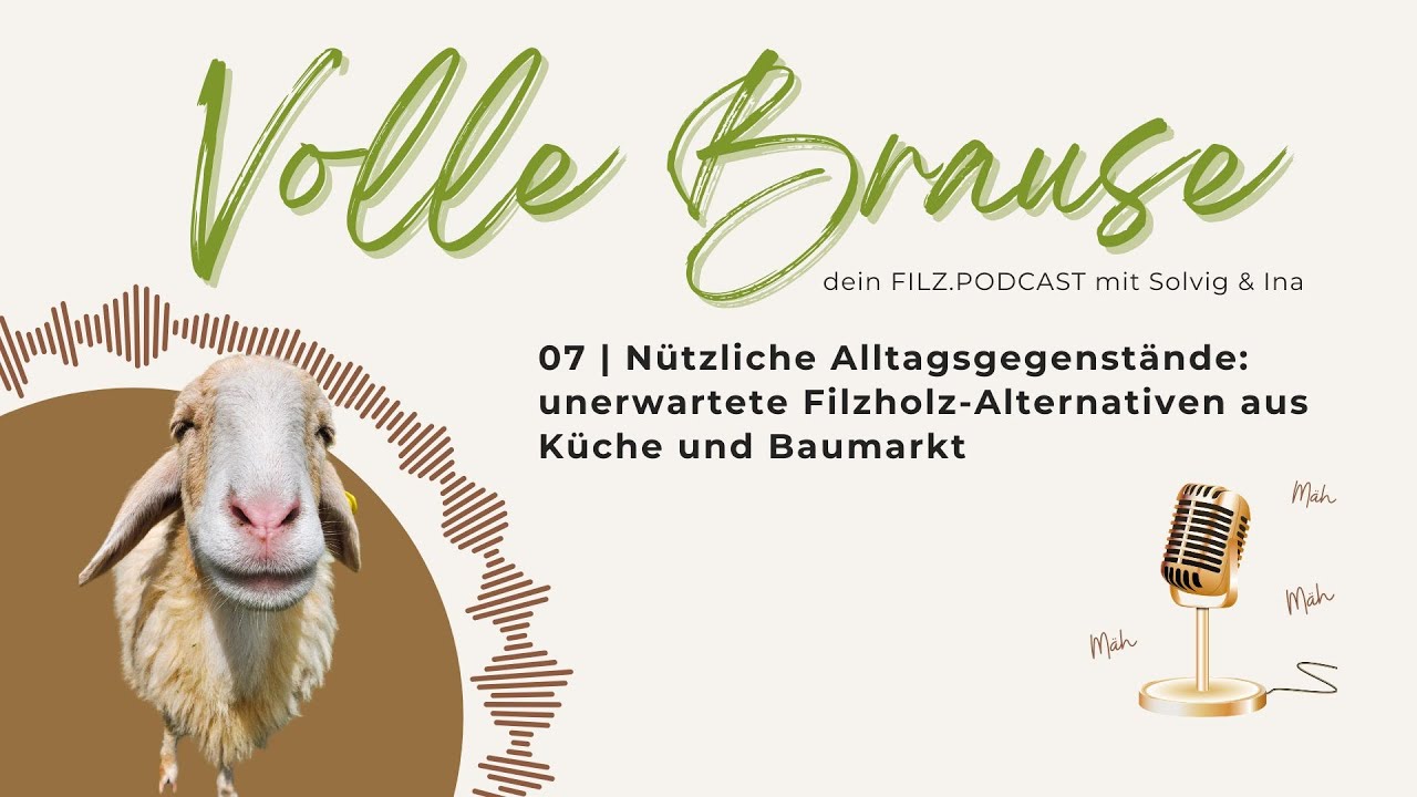 Nützliche Alltagsgegenstände: unerwartete Filzholz-Alternativen aus Küche und Baumarkt