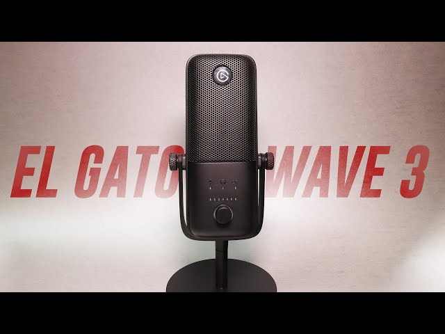  Elgato Wave:3 - USB Condenser Microphone and Digital