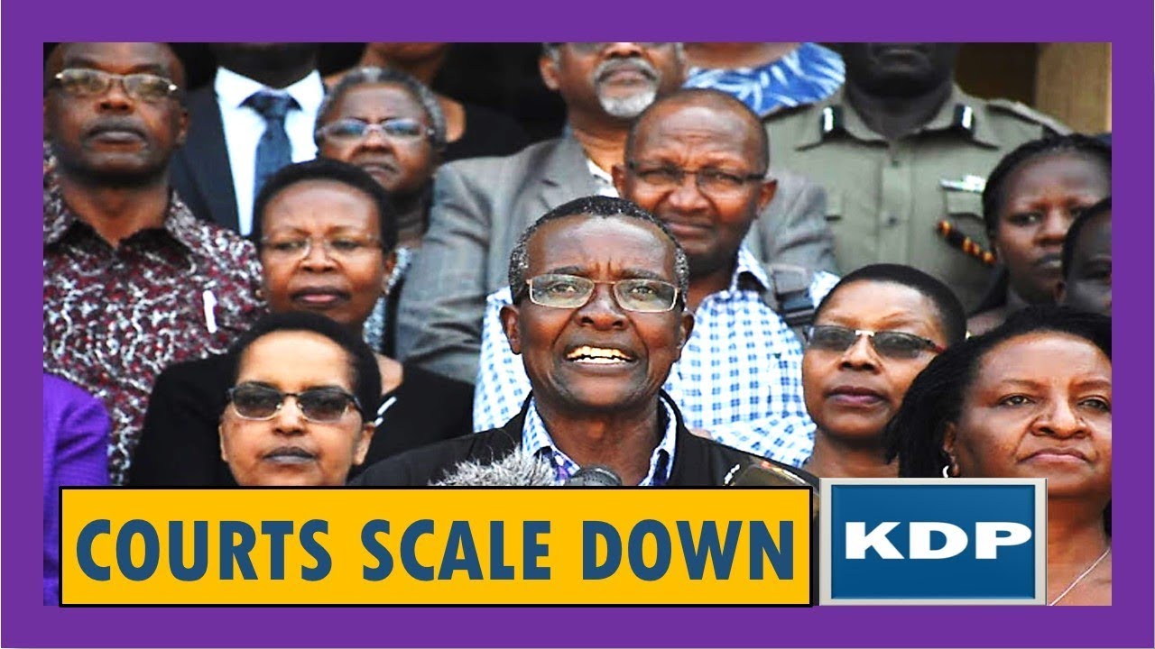 CJ David Maraga scales down court activities in the wake of COVID-19