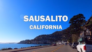 Sausalito, California - Driving Tour 4K