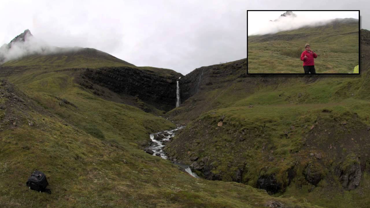 Base of central volcano