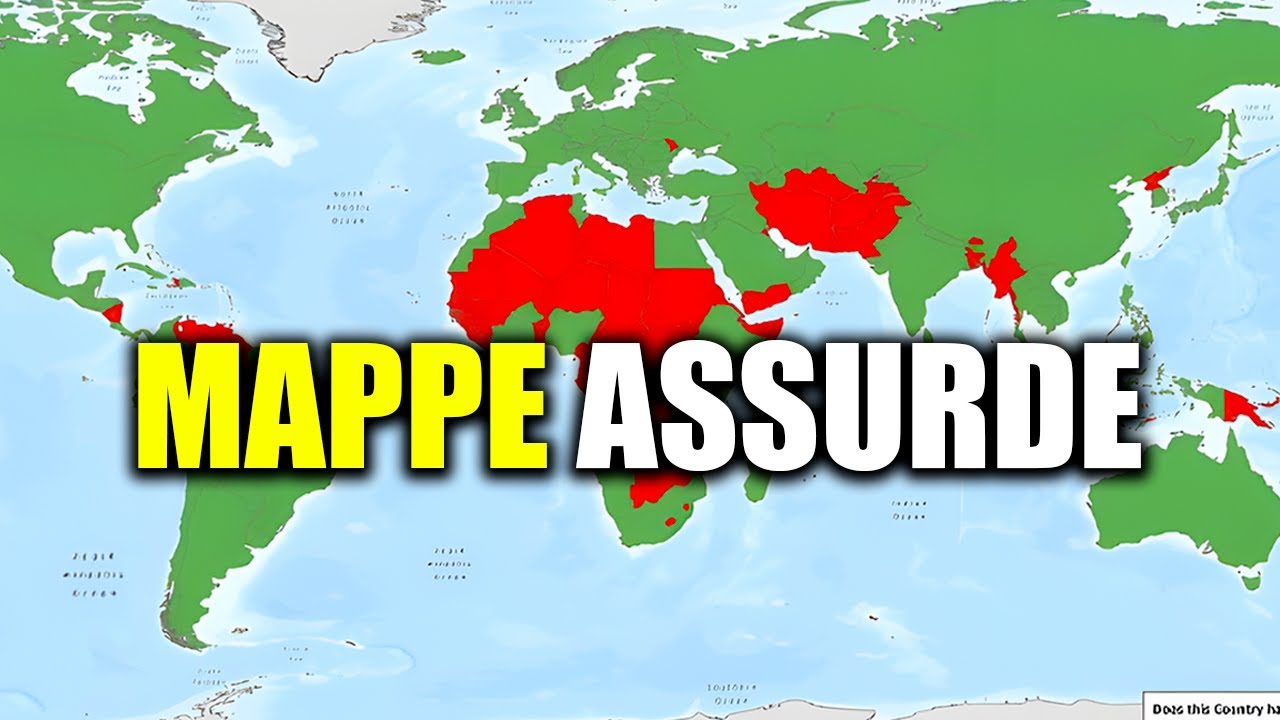 MAPPE ASSURDE A CUI NON POTRAI CREDERE