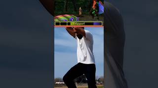 Squall in real life: Final Fantasy 8 and Dissidia combat #shorts