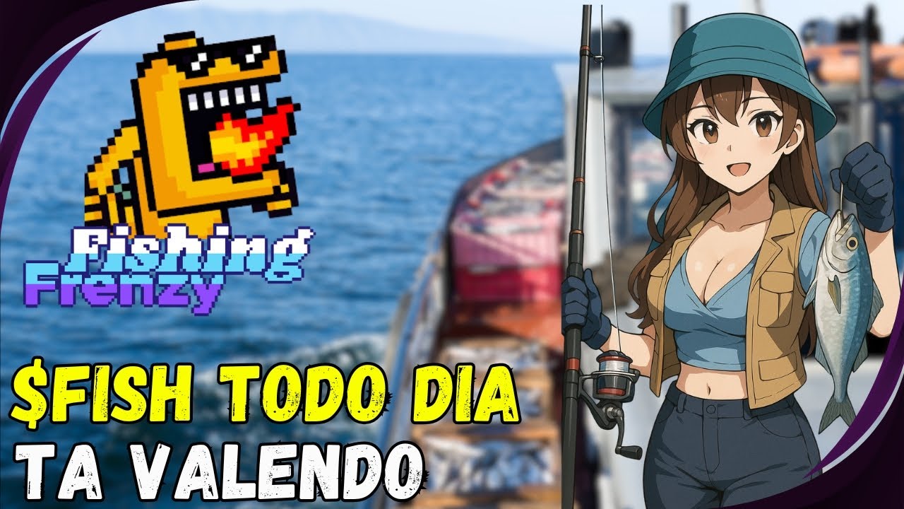 FISHING FRENZY DISPARANDO COM EVENTO NOVO E PARCERIA