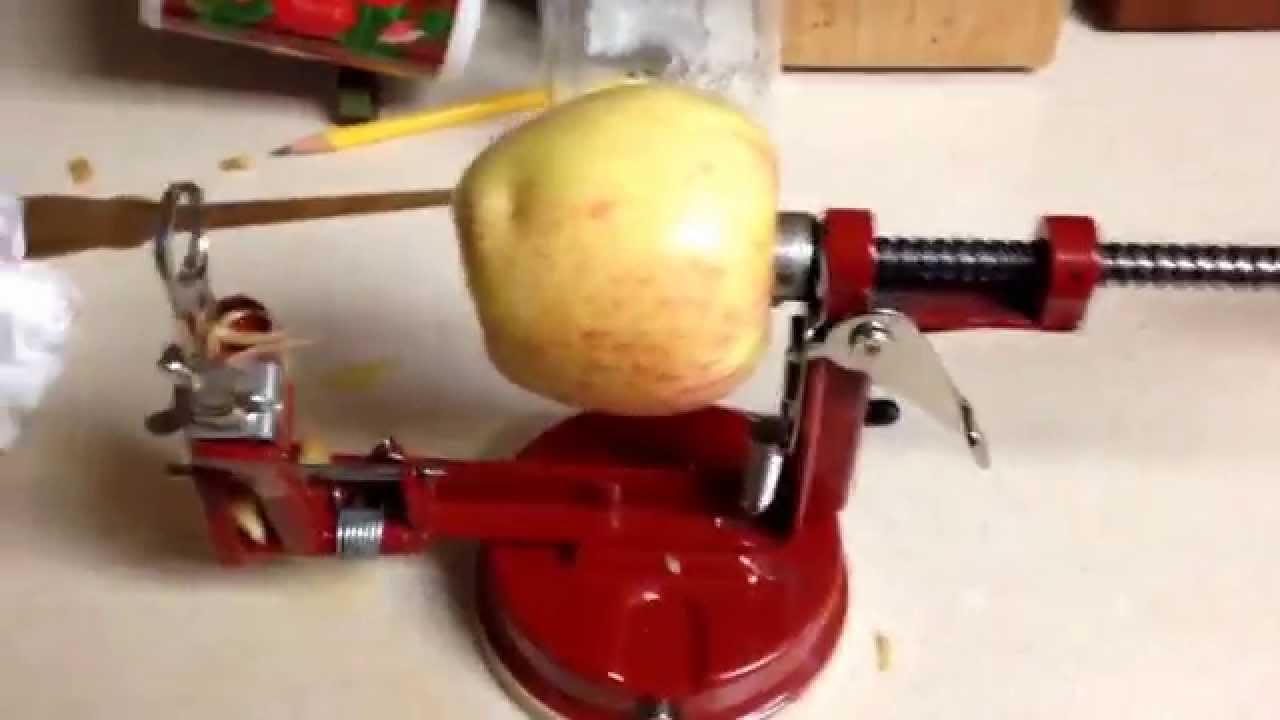 How to peal an apple like a BOSS...!!!!! YouTube
