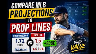 How to Compare MLB Projections to Prop Lines