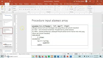 Sequential Search dalam Bahasa Java