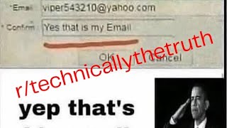 that is in fact his email | r/technicallythetruth