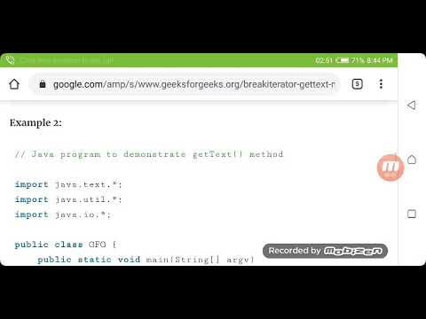 getText() method(1)