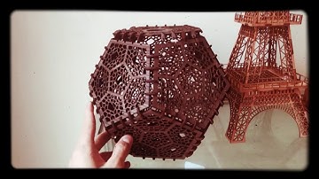 [Cắt LASER] Tháp eiffel, Cầu Luân Đôn làm từ hàng trăm chi tiết gỗ ✅