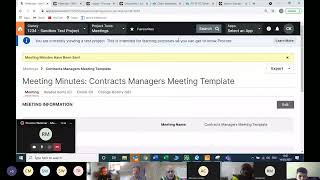 Procore Workshop Meeting Minutes