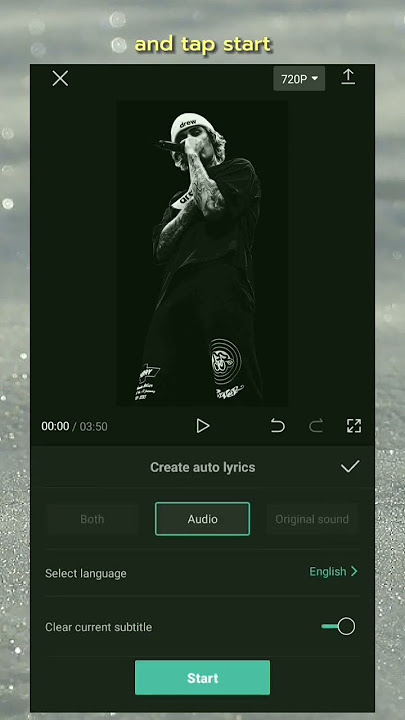 How to Make & Add Auto Lyrics in CapCut App #shorts #capcut #autolyrics