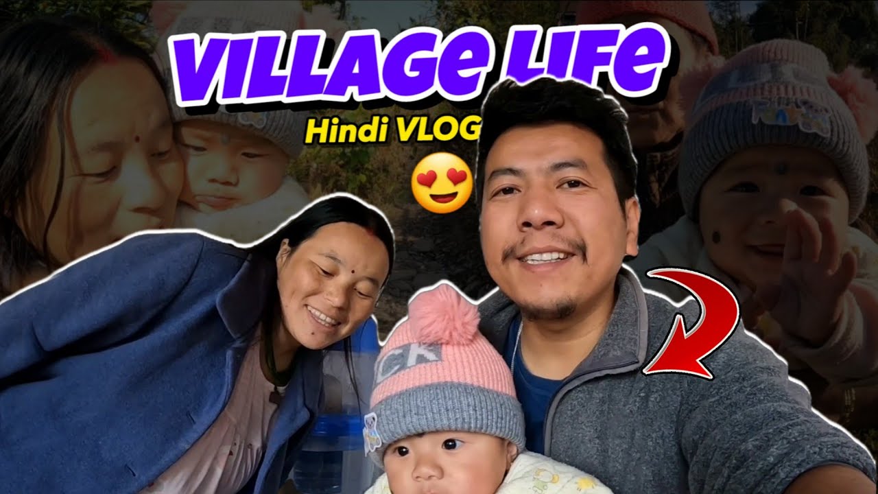 Village Life Family Vlogs - SagaVLogs I Darjeeling 