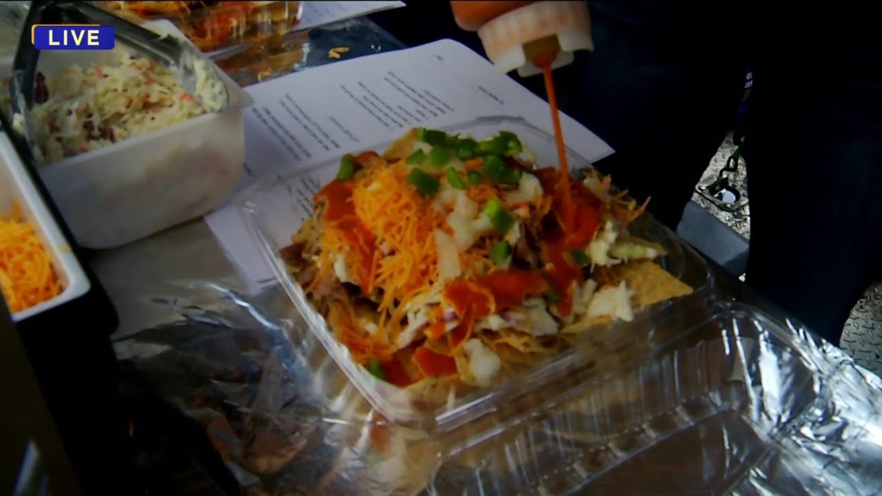 Food Truck Friday Pork BBQ Nachos with Master Sergeant BBQ YouTube