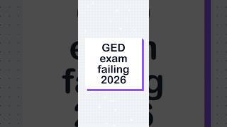 GED exam failing 2026 | Watch This Before Your Retake #gedscience