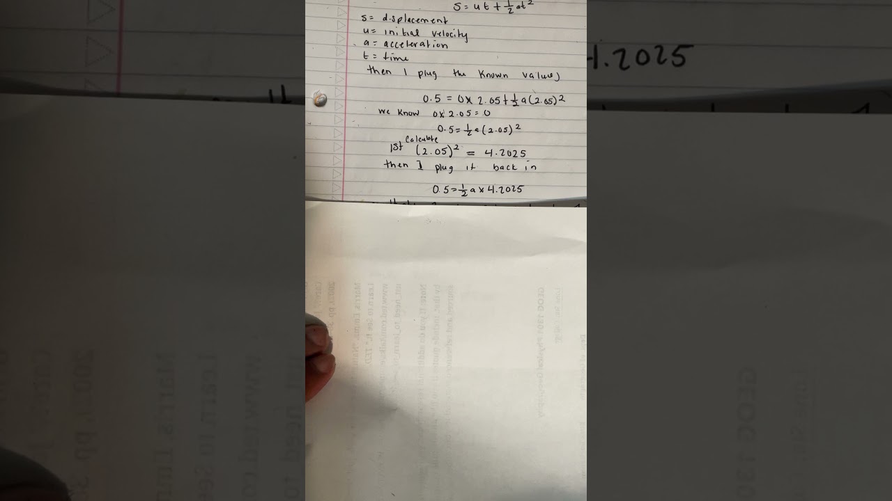 Chapter 2 Homework Video