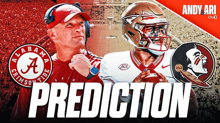 PICKING Alabama Crimson Tide at Florida State Seminoles | College Football Week 1 Picks