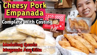 Cheesy Pork Empanada Recipe Pangnegosyo Complete With Costing | Sideline & Homebased Business