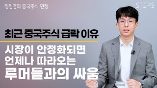 최근 중국주식 급락 이유와 시장의 루머 [정정영의 중국주식 쩐쟁]_STEPS