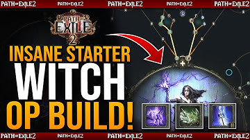 Path Of Exile 2 - Best Starter Build - INSANE OP WITCH BUILD Class Guide - Path of Exile 2 Builds