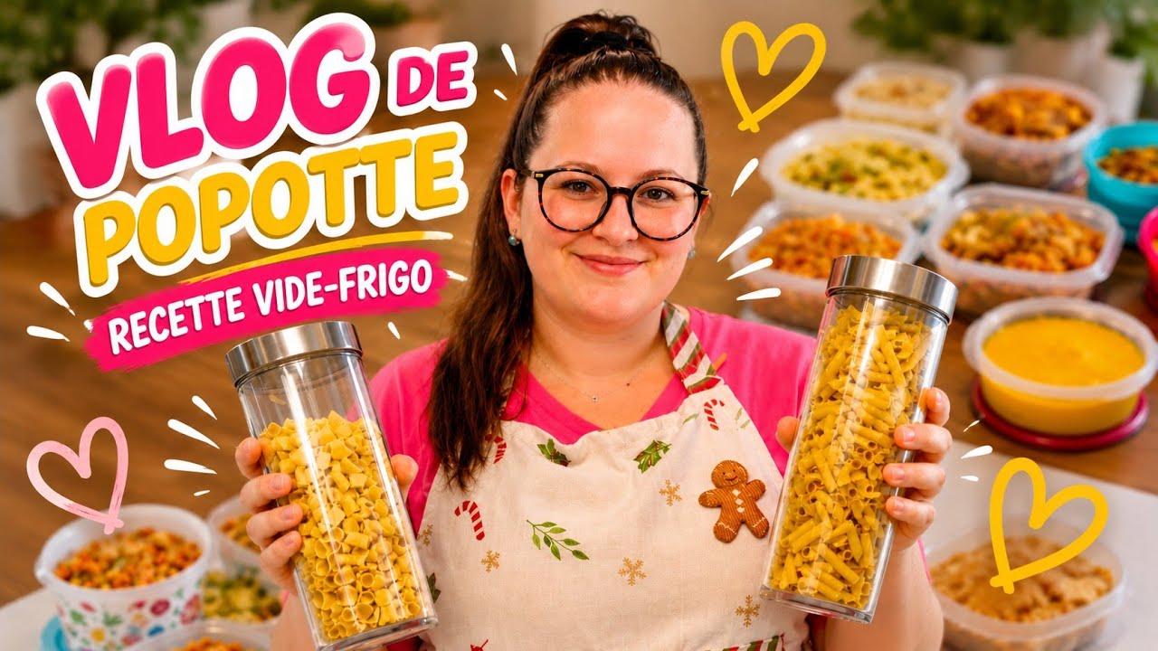 VLOG DE POPOTTE / Recette simple vide-frigo