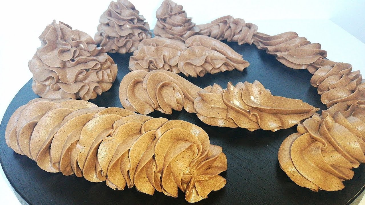 Шоколадный Крем ПЛОМБИР Густой И Плотный Для ТОРТОВ и Пирожных