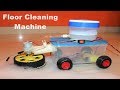 How to make a Floor Cleaning Machine EASY - Remote controlled