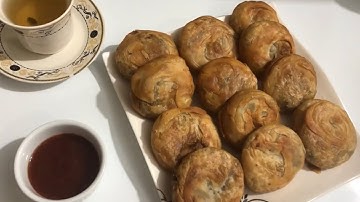 Chinese Beef Puff Pastry pies. This is very easy and delicious puff pastry