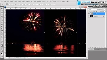 Photoshop Tutorial: Fireworks Montage