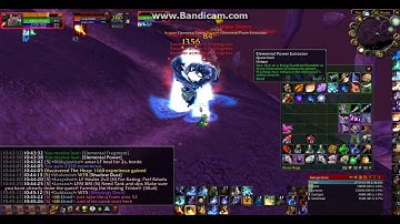 Elemental Power Extraction quest WoW Burning Crusade Horde