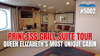 The Best Cabin Onboard Queen Elizabeth Princess Grill Suite 5002 Full Tour