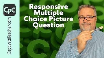 Custom Responsive Multiple Choice Picture Question in your Adobe Captivate Classic eLearning Project