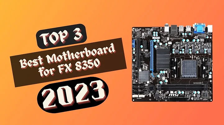 2023년 FX 8350을 위한 최고의 3개 마더보드