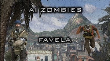 Mw2 AI Zombies | Favela | Beating Every Map on Solo | The Quiet Comm.. Sorta