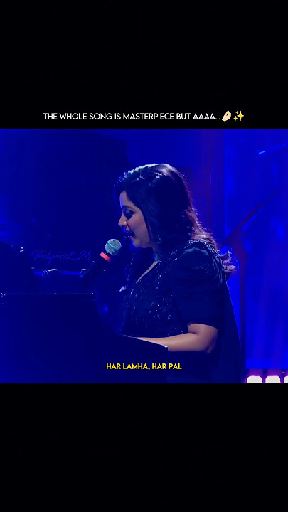 Kaise Mujhe Tum Mil Gayi | Shreya Ghoshal | Lyrical Status | #shreyaghoshal #liveperformance